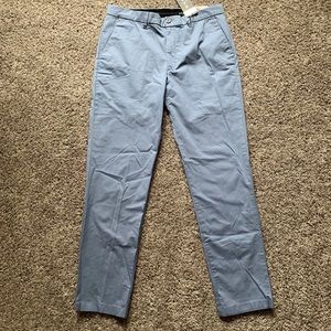 Alfani Men's AlfaTech Chino Pants Blue 32X32